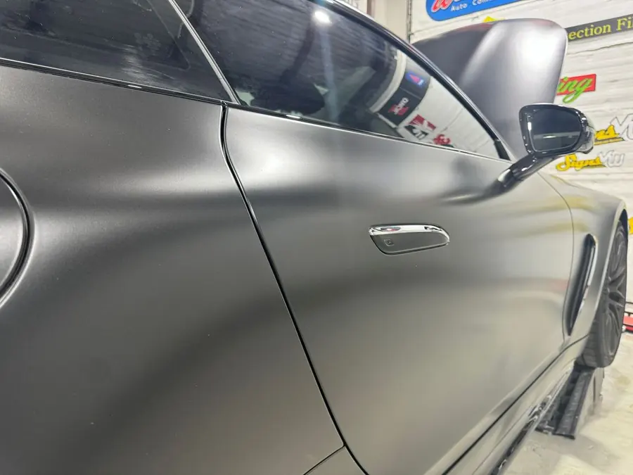 Paint protection film installed at the Signs VW shop in Orlando