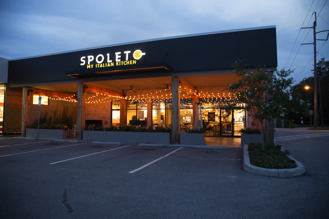 Spoleto signage, an existing Signs VW portfolio photograph