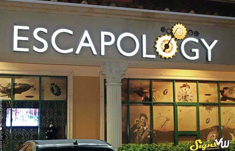 Channel Letters for escapology