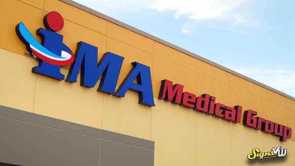 Channel Letters for IMA Medical group